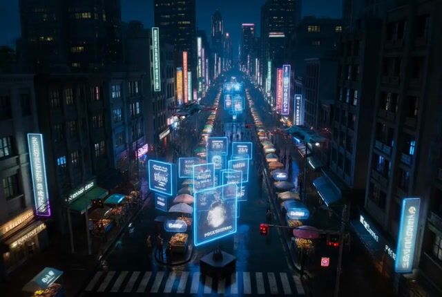 Seedance 2.1 AI video generator example: cyberpunk neon chase